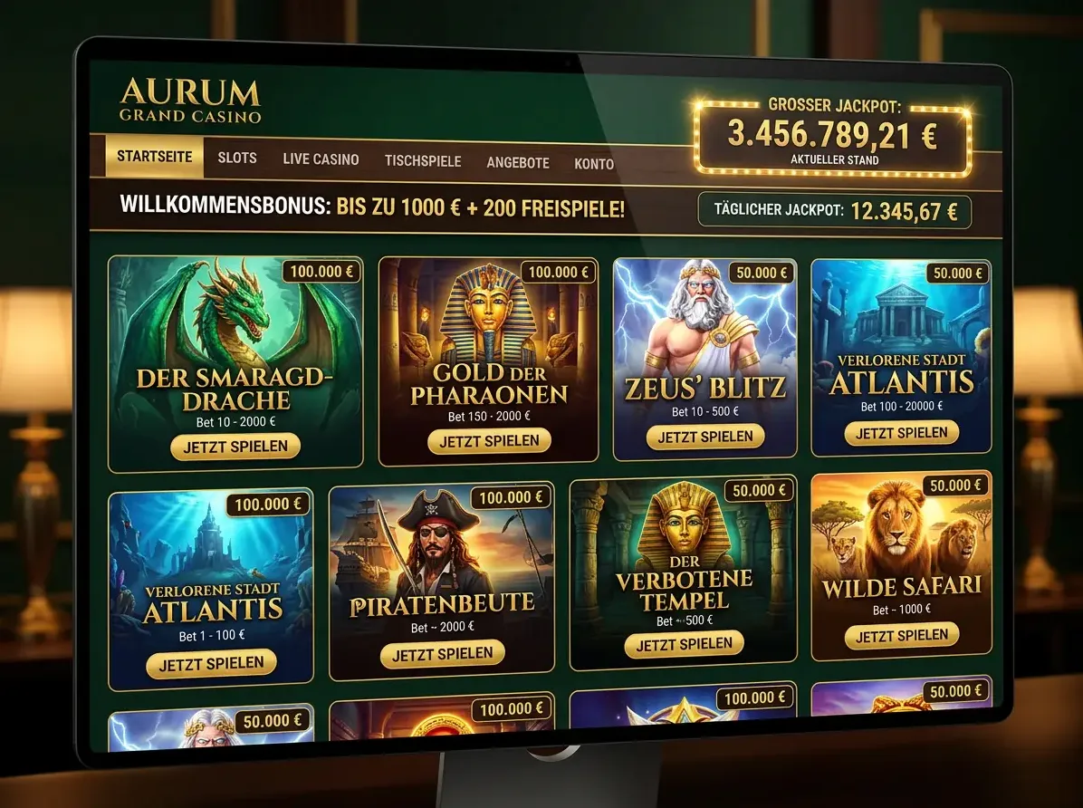 Winnita — Spielsaal und Angebot
