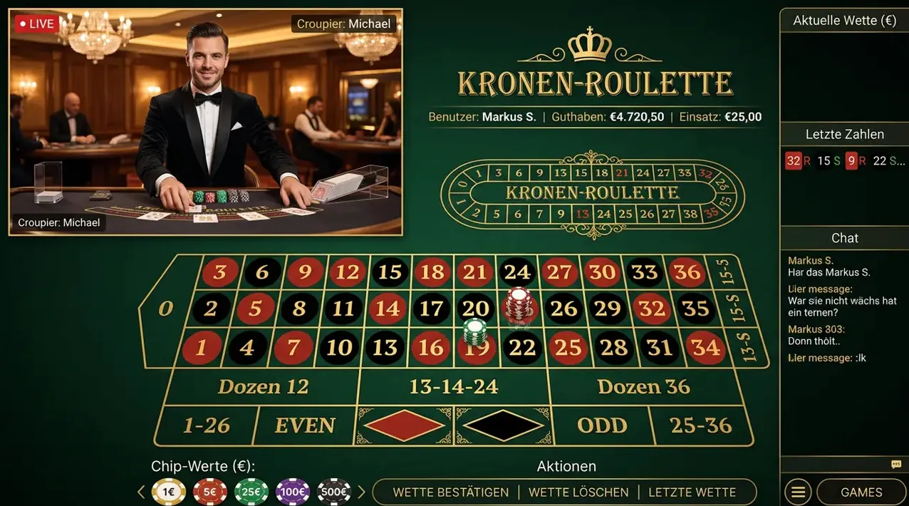 Live Casino im Winnita